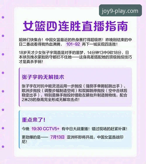 深度解析中国女篮资格赛关键胜利：战术调整与球员表现完整指南